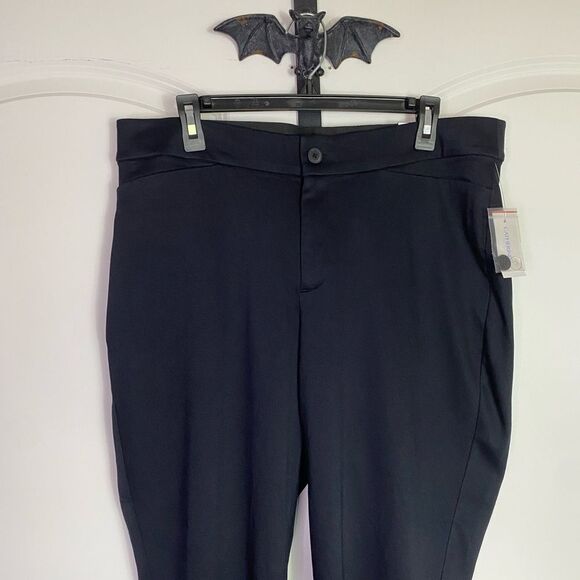 Catherines Black Universal Pant Smoothing Stretchy, Comfortable NWT size 16WP - Picture 3 of 12